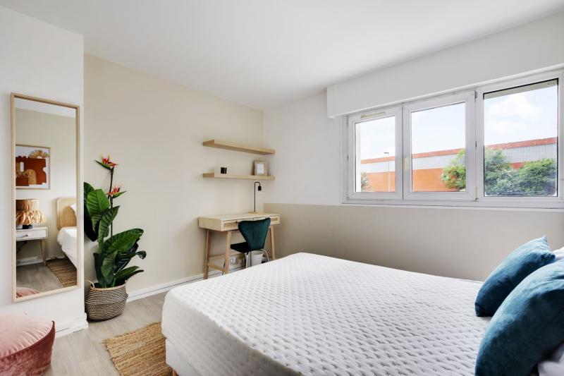 Coliving - Le Kremlin-Bicetre - Chambre naturelle de 12 m² - KRB34