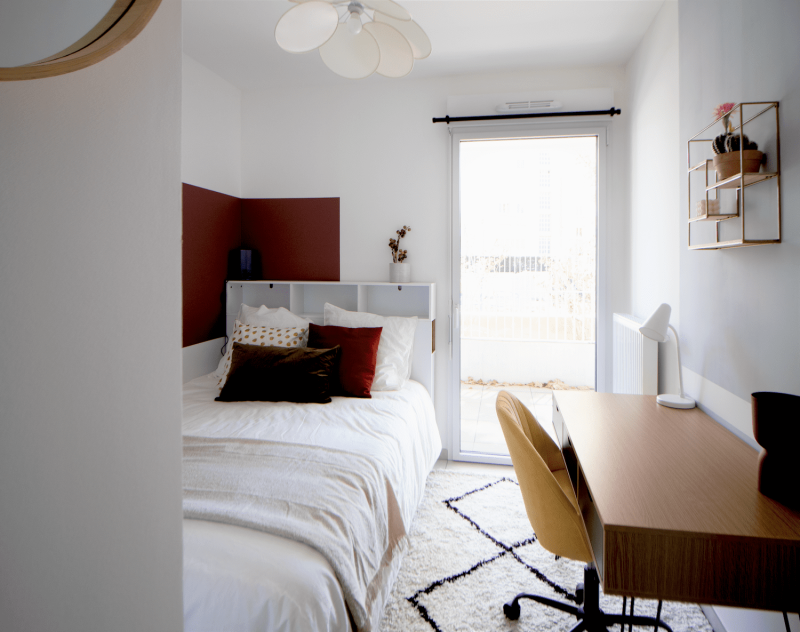 Coliving - Villeurbanne - Lyon - Chambre cocooning de 10 m² à louer près de Lyon - LYO42