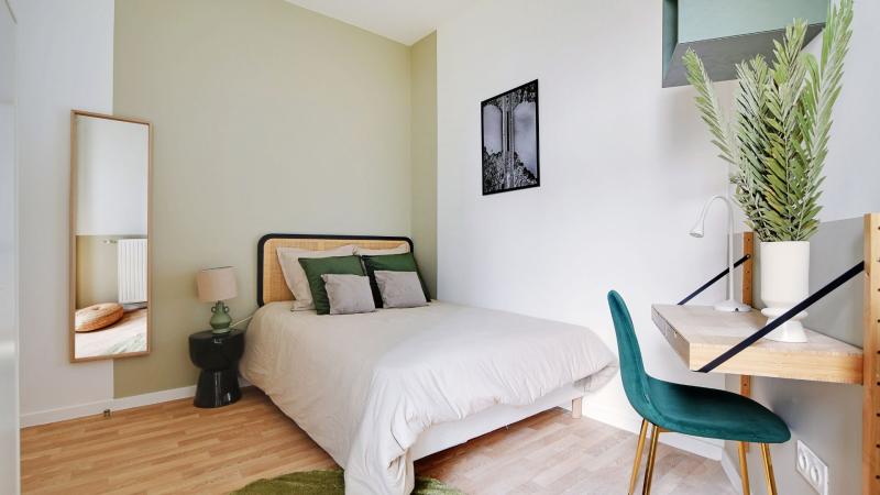 Coliving - Paris - Paris - Louez cette ravissante chambre de 11 m² en coliving dans le quartier Rosa Parks - PA91