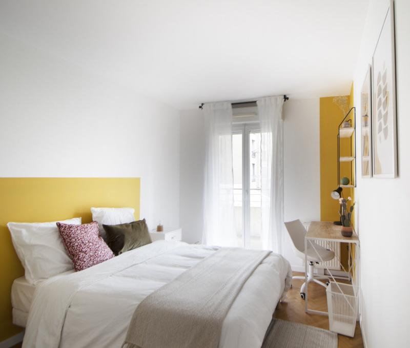 Coliving - Saint-Denis - Paris - Grande chambre de 11 m² - SDN02