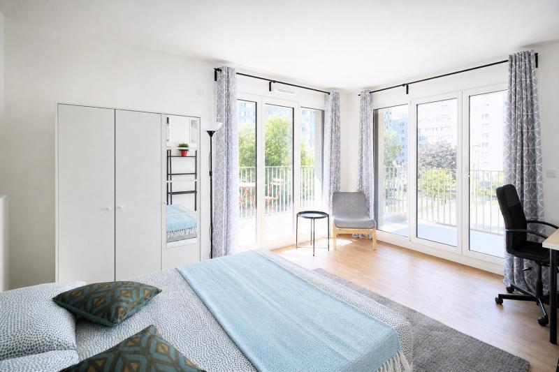 Coliving - Clichy - Paris - Grande chambre lumineuse et calme – 17m² - CL2