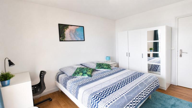 Coliving - Nanterre - Paris - Chambre chaleureuse et agréable – 10m² - NTR3