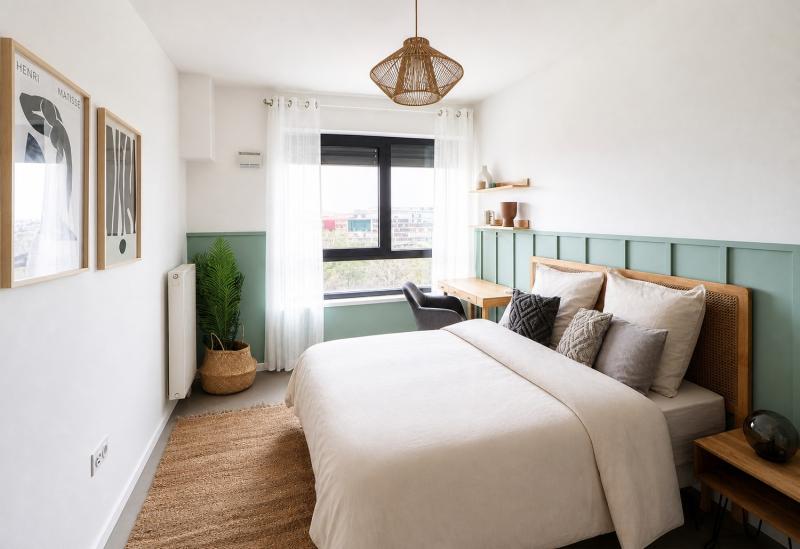 Coliving - Paris - Loue cette chambre cocooning de 13 m² en coliving au coeur de Rosa Parks - PA67