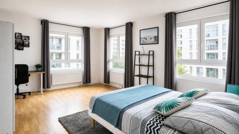 Coliving - Paris - Très grande chambre chaleureuse – 19m² - PA36