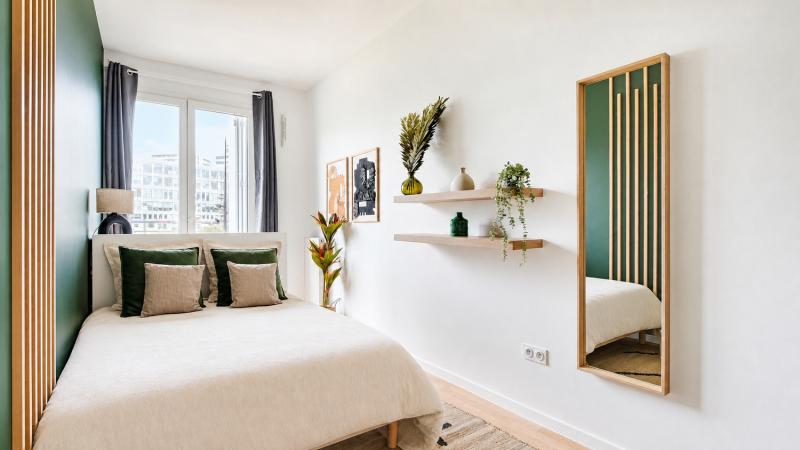 Coliving - Paris - Chambre cocooning de 12 m² en coliving à Rosa Parks - PA96