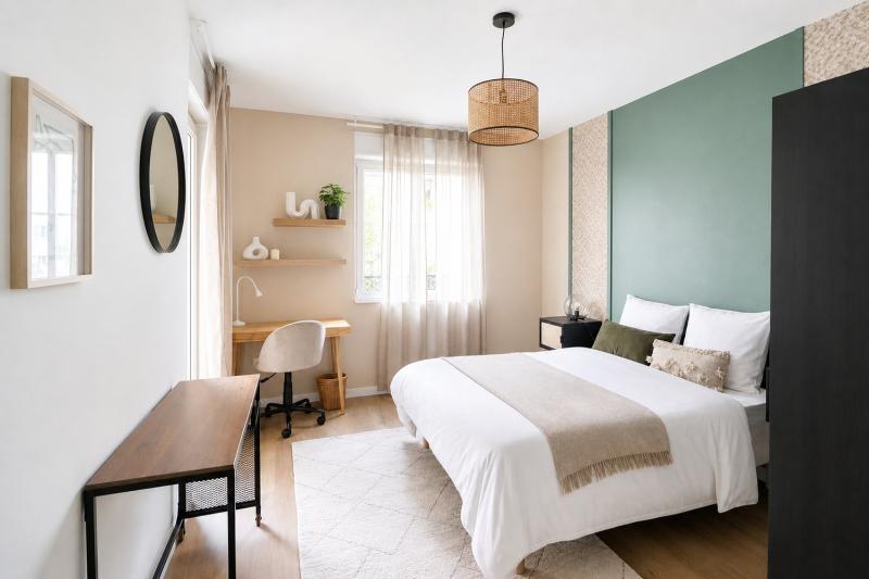 Coliving - Strasbourg - Loue cette chambre lumineuse de 15 m² en coliving à Schiltigheim - ST83