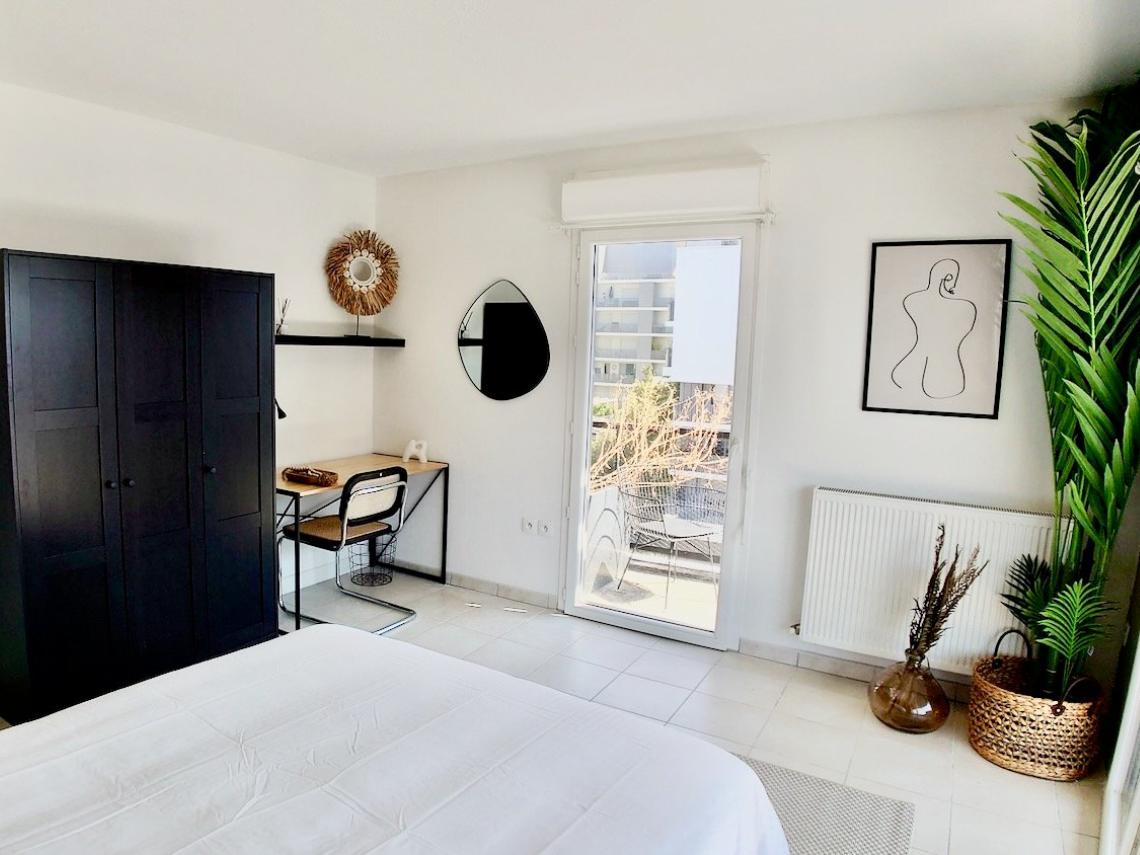 Coliving - Bordeaux - Bordeaux - Emménagez dans cette chambre raffinée de 15 m² en coliving à Bordeaux - BO25