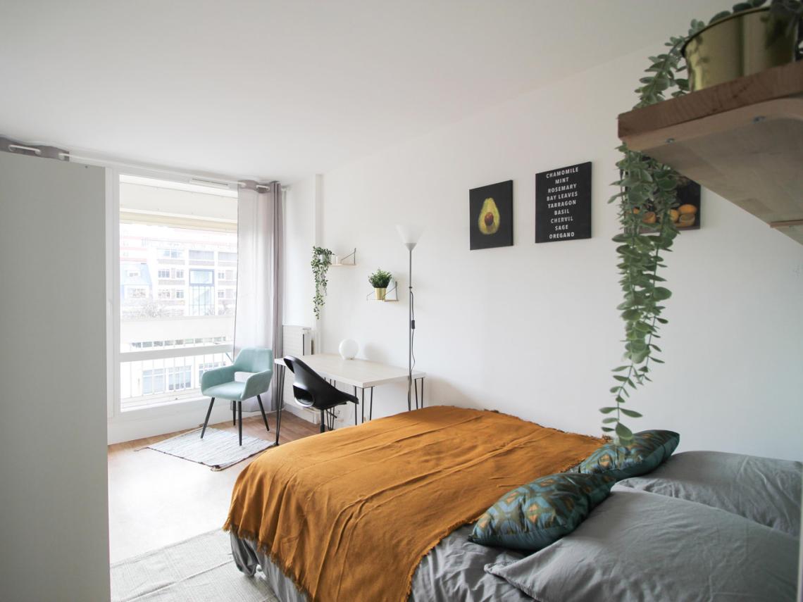 Coliving - Levallois-Perret - Paris - Chambre chaleureuse et lumineuse – 12m² - LV7