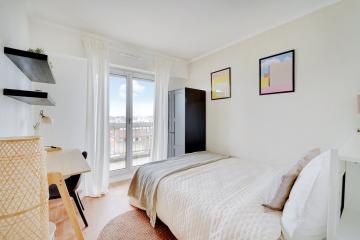 Coliving - Boulogne-Billancourt - Paris - Emménagez dans cette chambre de 10 m² - BBC04