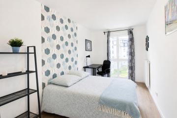 Coliving - Clichy - Paris - Chambre spacieuse et lumineuse – 14m² - CL15