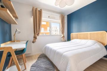 Coliving - Nantes - Emménage dans cette chambre de 10 m² à louer en coliving sur l'île de Nantes - NT18