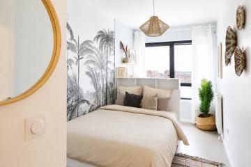 Coliving - Paris - Loue cette chambre bohème de 10 m² en coliving au coeur de Rosa Parks - PA68