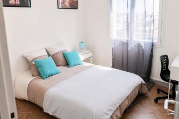 Coliving - Toulouse - Chambre chaleureuse et lumineuse - 12m² - TO6