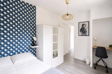 Coliving - Villeurbanne - Lyon - Belle chambre lumineuse – 10m² - LY06